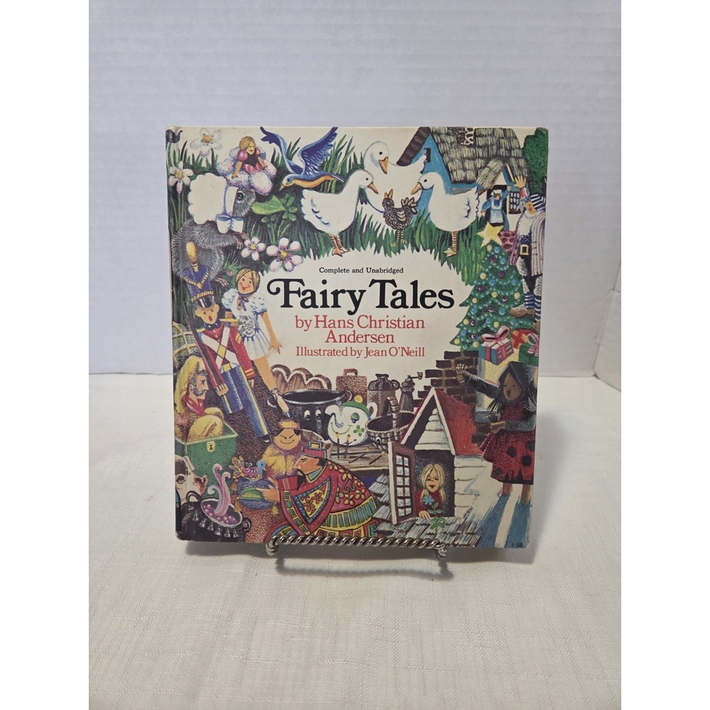 Fairy Tales by Hans Christian Andersen vintage 1974, Whimsical, fairy, Cottage